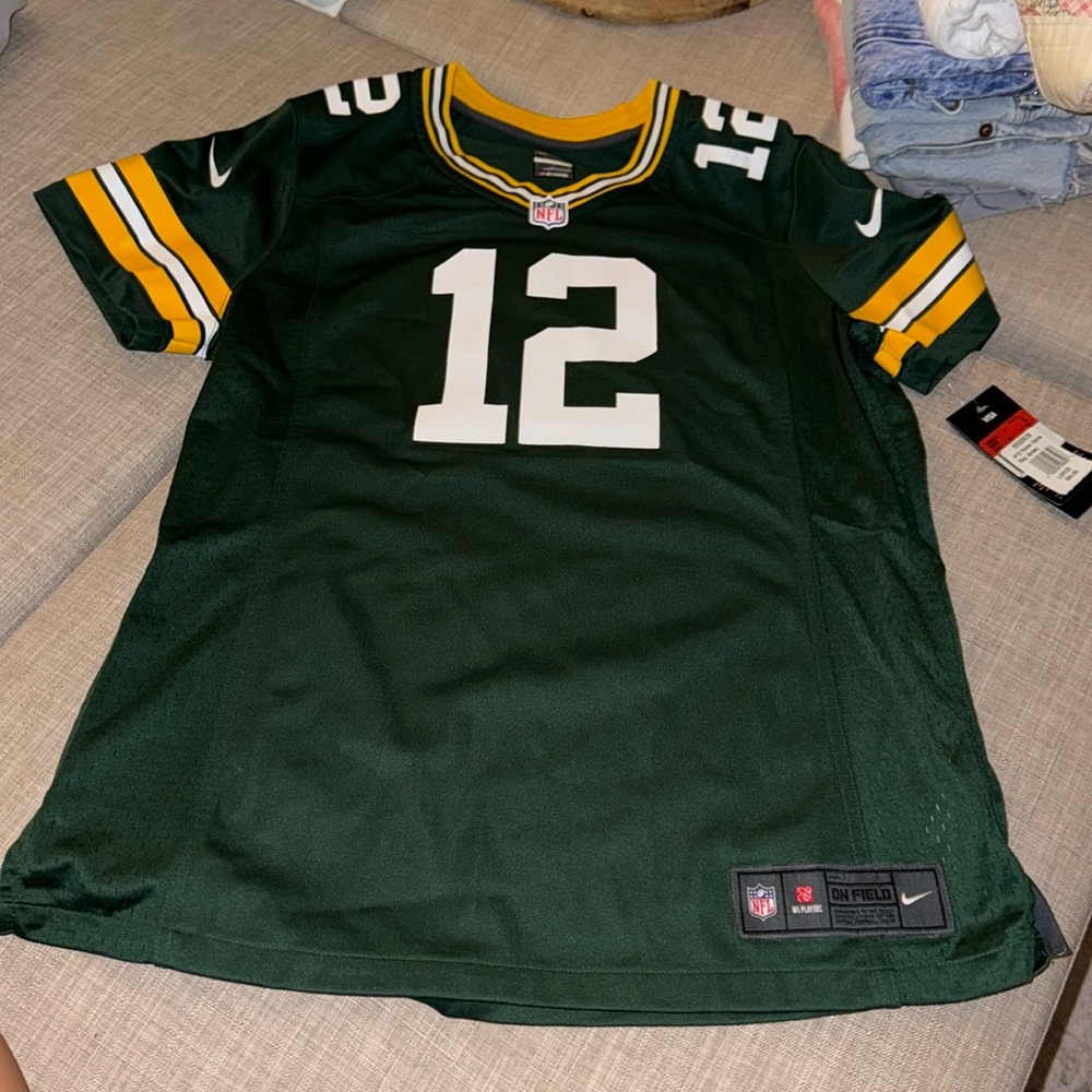 Green Bay Packers Rodger’s 12 Size YL Jersey